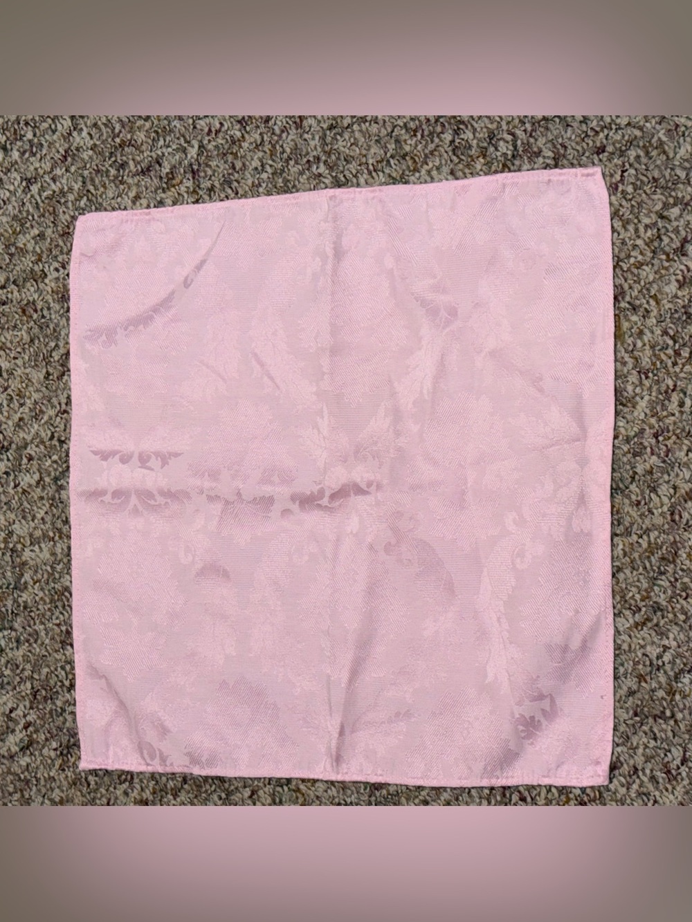 JCPenney Pink Damask Jacquard Fabric napkin